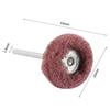 10 Stück Mini-Bohrer Schleifbürste Nylon Polierrad mit 3 mm Schaft