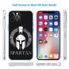 Spartan Warrior Transparent Phone Case for LG K22 K30 K40 K40S K41 K42 K50 K50S K51 K51S K52 K61 K62 K71 K92 Q61