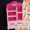 Play House Toy Simulation Dining Rack Refrigerator Sticker Mini Supermarket Doll House Miniature Scene Model Small Ornament Shelf