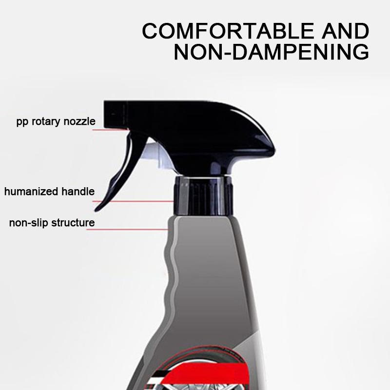 SEAMETAL 500ML Car Wheel Paint Dust Remover Spray Technology Professional Dust Rim Rust Wheel Cleaner for Car Cleaning Agent
