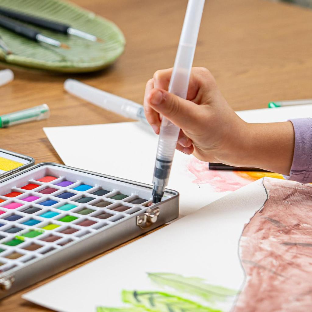 Watercolor Watercolor Paints Set of 128 Colors Paints In Cubes