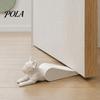 Room Accessories French Bulldog Door Stopper Wedge, 3D Printed Dog Shape Doorstop, Animal Doorstop Anti-slip No Drilling Floor for Home Office Bedroom