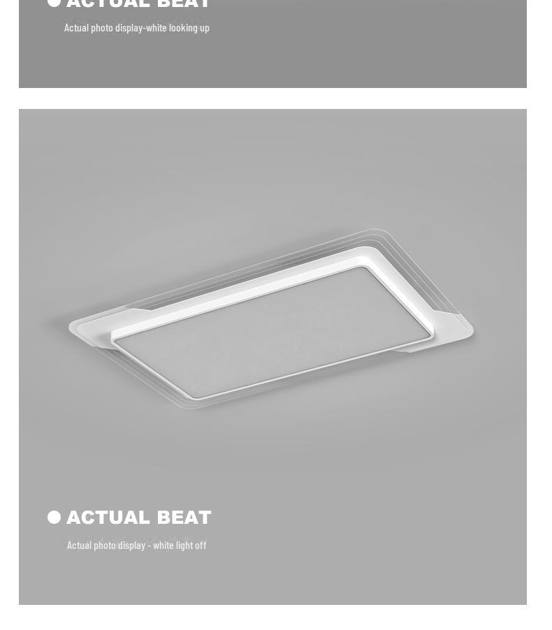Full Spectrum Eye Protection Ceiling Lamp for Living Room, Study, Bedroom, or Restaurant - 2023 Modern Design.
