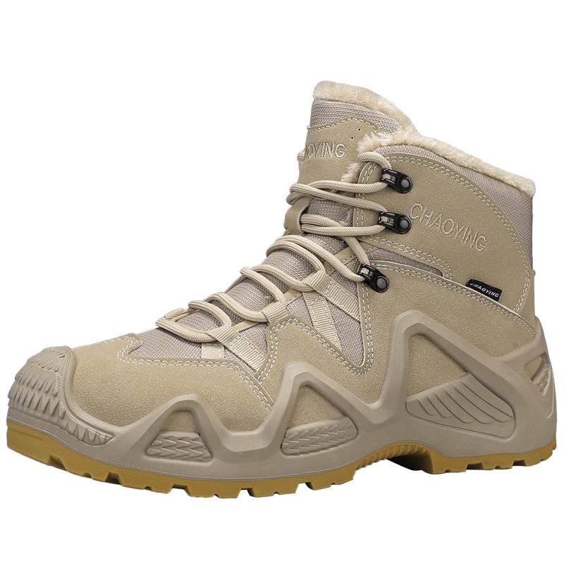 

Осенние новые походные ботинки, армейские ботинки, мужские тренировочные ботинки, пустынные армейские ботинки, водонепроницаемые, рабочие, безопасные, с мягкой подошвой и мягкой поверхностью 46 хаки