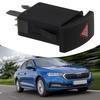 2002-2008 Button Hazard Warn Button Switch Car Parts Replacement As Shown Easy Tallation OE Part Number 3U0953235H
