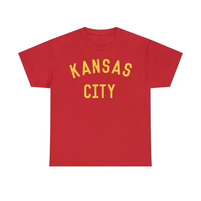 Retro Kansas City KC Kurzarm Grafik-T-Shirt, Größen S-5XL