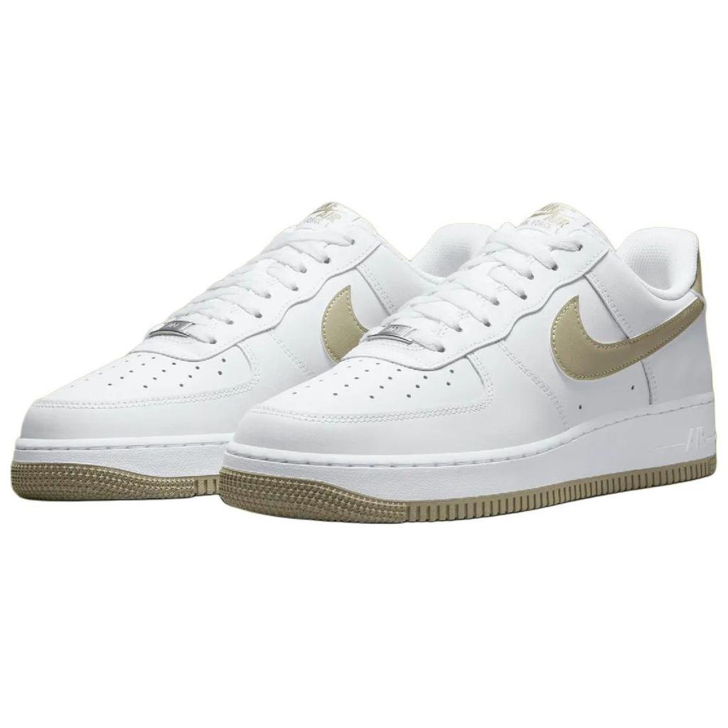 Nike Air Force 1 Low '07 White Neutral Olive Sneakers FJ4146-110
