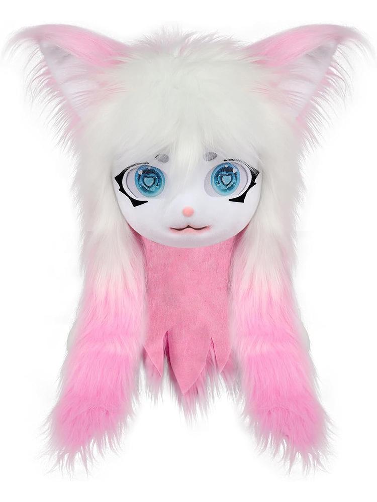 Halloween Fursuit Kigurumi Beast Head Mask Cosplay Animal Cat Anime Lolita Kig Skull Helmet Carnival Party Costume Prop Gifts