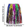 Colorful Tassel Carnival Dance Dress 40cm Performance Grass Skirt Women's Party Decoration Belt Half Skirt