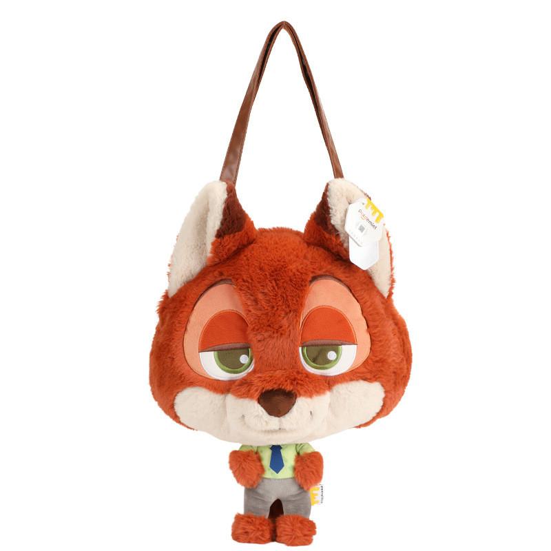 Zootopia Nick Plüsch Umhängetasche Mit Großem Fassungsvermögen Für Kinder Und Jugendliche