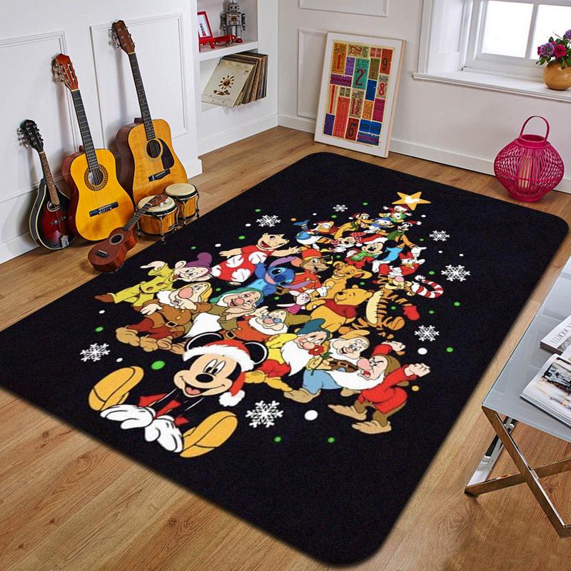 D-Donald Duck Gedruckter Teppich Mode Yoga-Matte Schlafzimmer Dekoteppich Wohnzimmer Badezimmer Dekorative Fußmatte Geburtstagsgeschenk