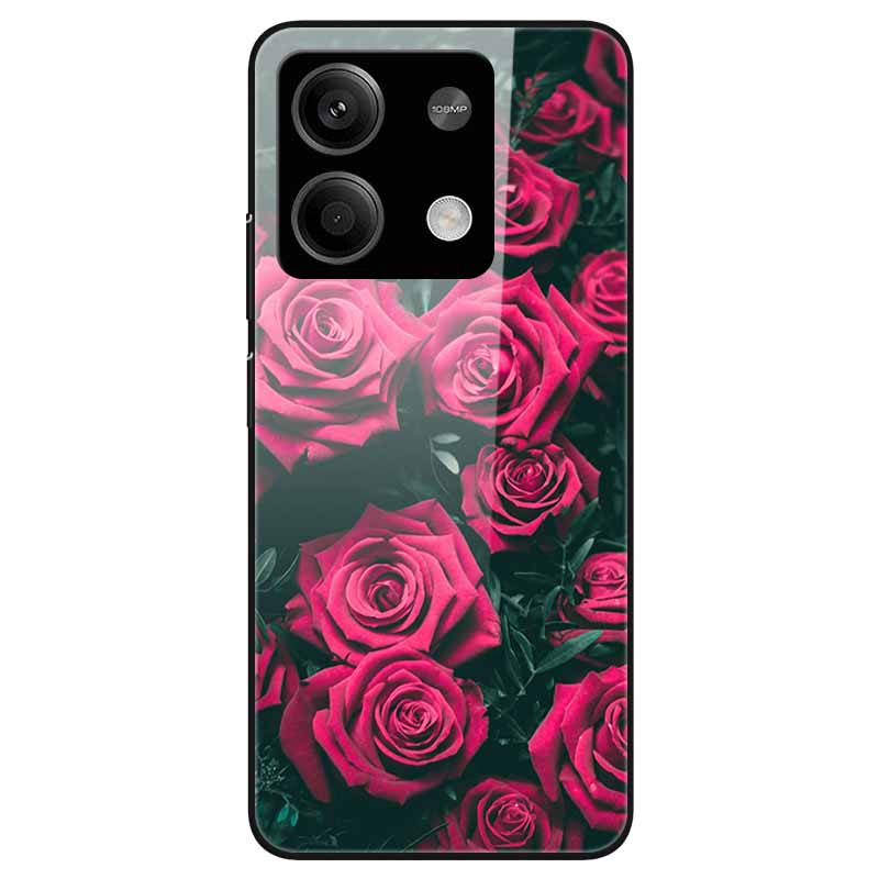 For Redmi Note 13 Pro 5G Case Tempered Glass Hard PC Phone Back Cover for Xiaomi Redmi Note13 5G Note 13Pro 5G Funda Shell Coque