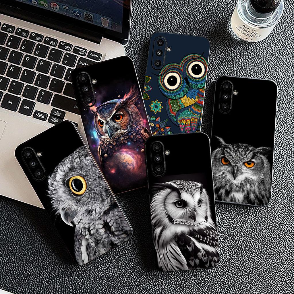 Vogel Eule Cartoon Silikonhülle für Xiaomi Poco C75 C65 C85 X7 X6 M8 F7 F8 Ultra F6 Pro 5G Mi Coque Handyhülle