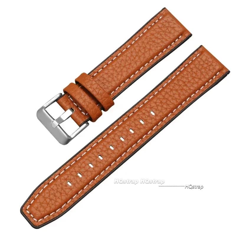 20mm 22mm Leather Watch Straps for Huawei Watch 4/3/GT3/2 Pro Watchband for Samsung for Amazfit GTR 4/GTS 4 47MM 42MM Bracelet