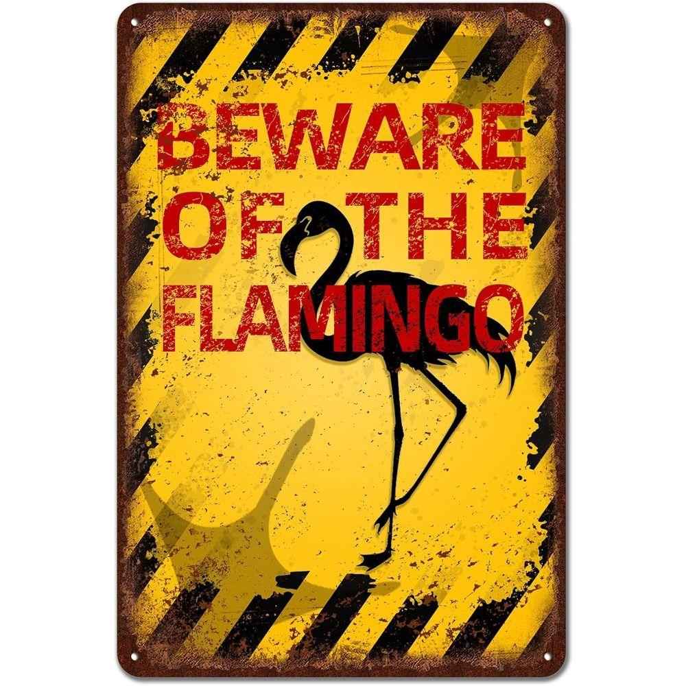 Beware of Animal Silhouette Aluminum Signs Metal Warning Plates