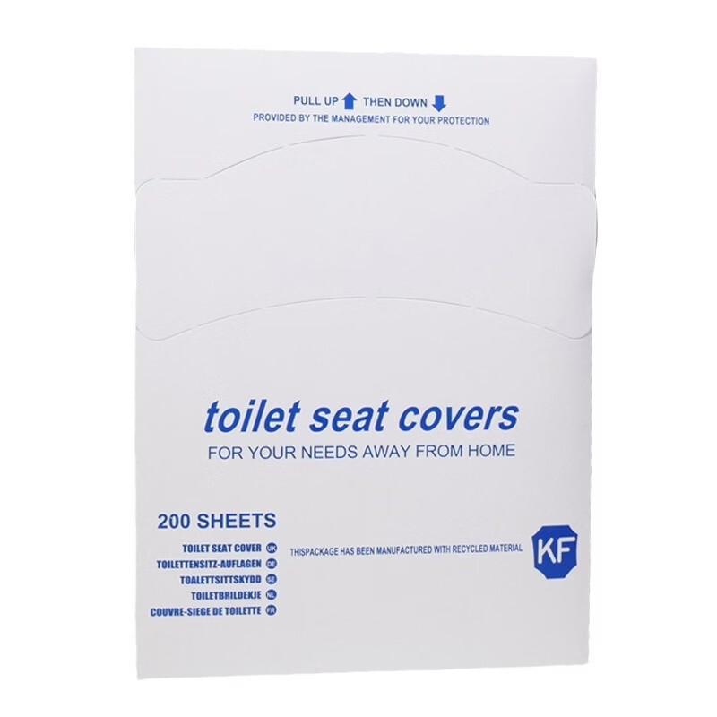 Commercial Disposable 1-Ply Toilet Seat Covers