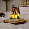 Luminous Christmas Snow House Ornament