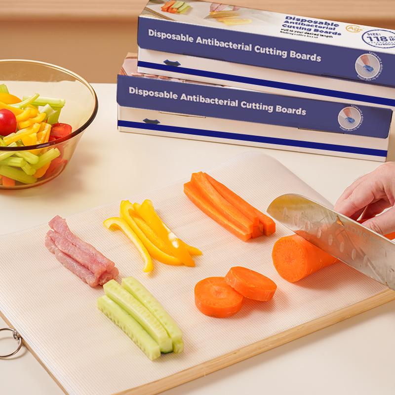 Antibacteriële Antislip EVA Snijplanken: Wegwerpborden voor het bereiden van vlees, groenten en babyvoeding