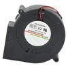 Ventilator de răcire Turbo Ventilator de evacuare Ventilator centrifugal 4800RPM 42.8CFM 62.4mmh2o DC 12V 2.4A pentru routere