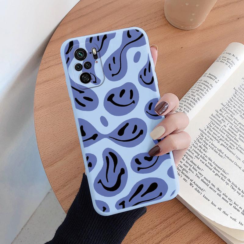 Case For Xiaomi Poco M5S C71 X7 C75 M6 Leopard Soft Silicone Back Cover Phone Case Protective Coque Shell Leopard Painted Bags