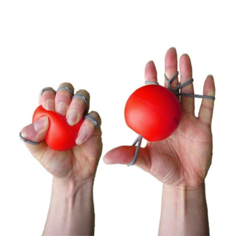 Hand Master Plus / Hand Exercise Finger Wrist Rehabilitation Grip Ball Step 3 (ORANGE)