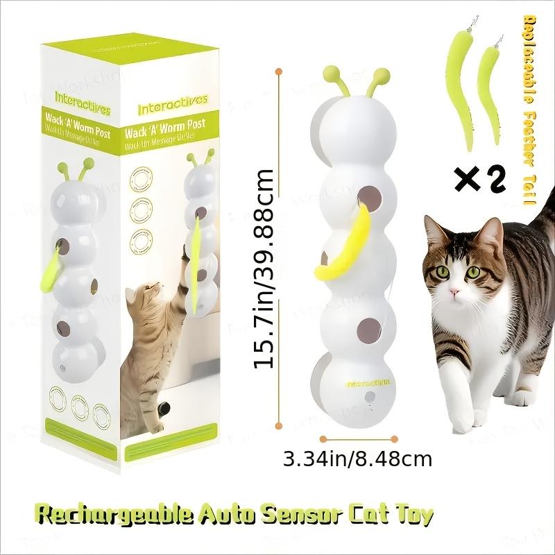 1SET Automatic Sensing Cat Toy, USB Charging, Suitable for All Cat Breeds, Relieves Boredom, Exercises Pet Companions
