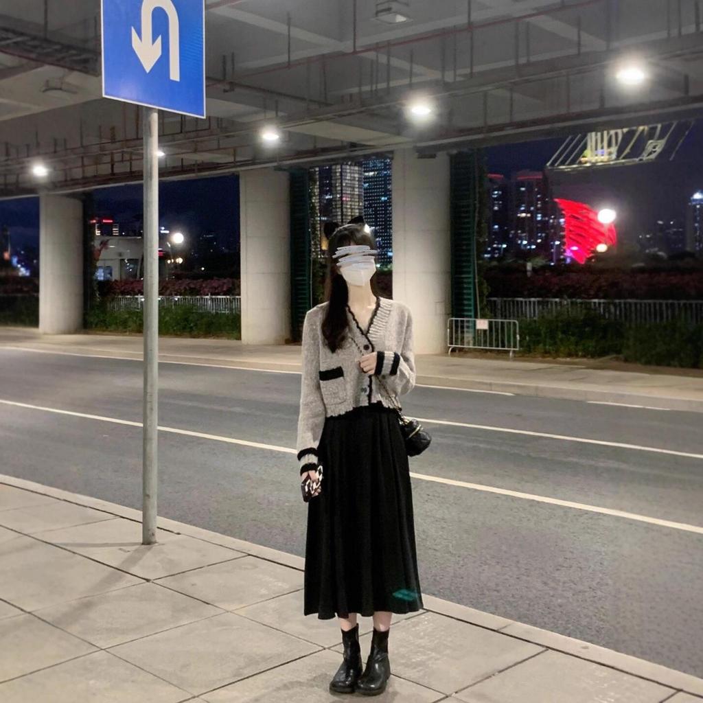 Women's French-Style Short Cardigan Sweater - 2025 Early Spring Knitwear Collection