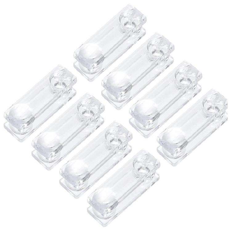 

8Pcs Plastic Clear Pull Beads Safety Handles for Roller Blinds Rolling Cord Weights Window Shutter Beads Chain Pendants 1