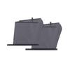 Adjustable Quick Roll Up Car Window Shade Antislip Heat Insulation Design Perfect For Short Distance Driving Pack Of 2