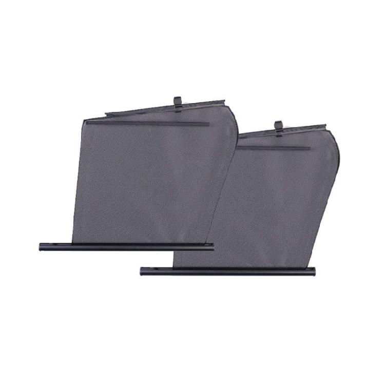 Adjustable Quick Roll Up Car Window Shade Antislip Heat Insulation Design Perfect For Short Distance Driving Pack Of 2