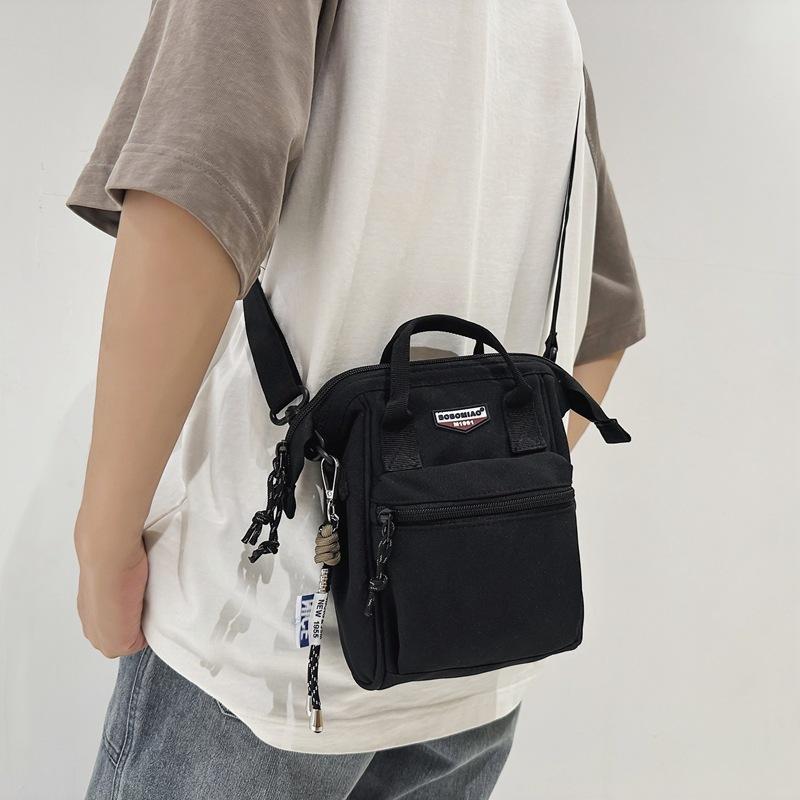 Trendy brand ins crossbody small bag multi-functional backpack lightweight portable small backpack women's casual nylon shoulder bag
