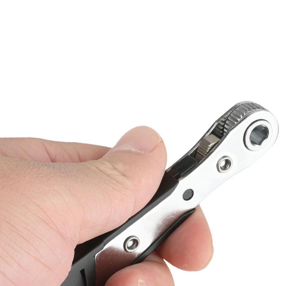 Hexagon Ratchet Wrench Quick Release Drive Screwdriver Bit 1/4inch Mini Socket Tools for Handle Repair Wrench
