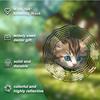 10 Inch Hanging Wind Spinner with Cute Cat Design 360 Degree Rotating Metal Wind Chime for Outdoor Garden Lawn Patio Decor Perfect Gift for