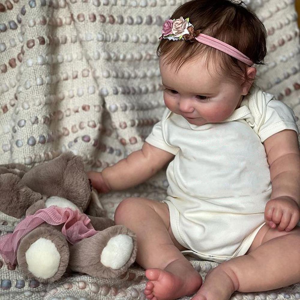 Maddie 50cm Waterproof Simulation Baby Doll