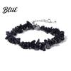 Durable Bracelet Women Irregular Beads Decor Adjustable Length Non-fading Wrist