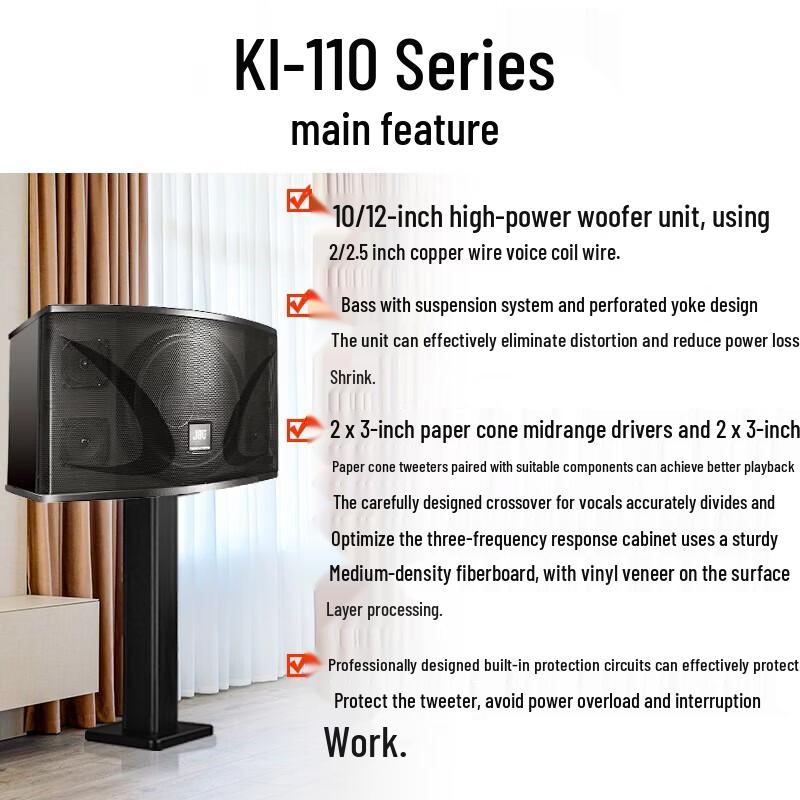 JBL KI110 Professional Karaoke Speaker (CN version)