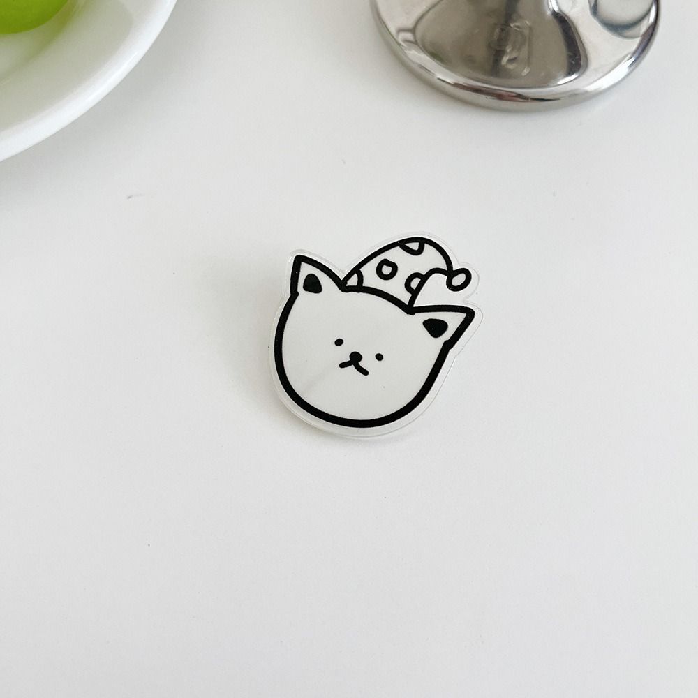 

Kawaii Acrylic Dog Pin Shih Tzu Husky Badge Fashion Maltese Puppy Brooch Party Style J