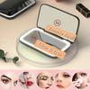 Rechargeable Square Makeup Mirror with Led Lights 1x/5x Magnification Mirror Compact Vanity Mirrors Make Up Tools Gifts for Girl