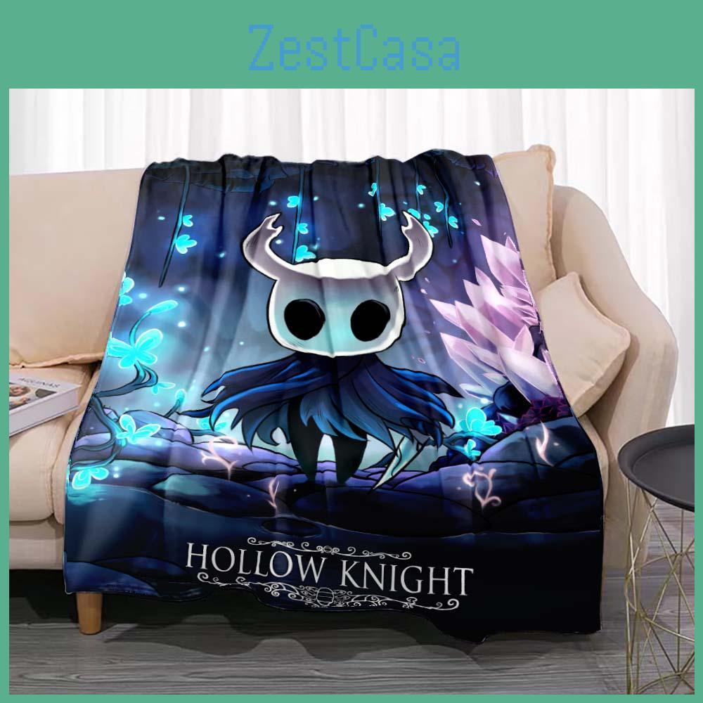 Knight Hollow Blanket Flannel Game Novelty Warm Microfiber Flannel Durable For Children And Adults Travel Bedspread Sofa Cover
