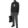 STONE ISLAND Overshirt Black Men Tops 7715101WN-V0129