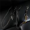 Men's Multi-Layer Metal Chain for Leather Pants - Hip-Hop Street Style