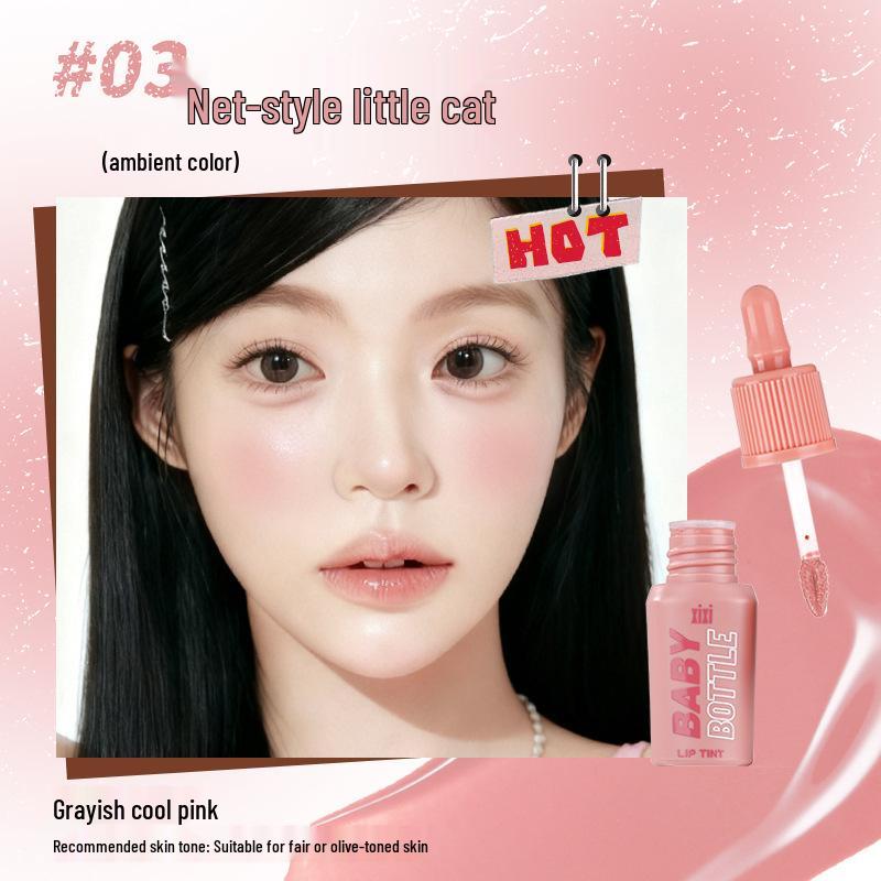 Жидкая румяна Xixi Snow Cream с сатиновым сиянием - Энергичный натуральный нюдовый матовый румянец