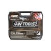 Awtools Zestaw Kluczy 72 Elementy 1/2" 1/4" Black Line