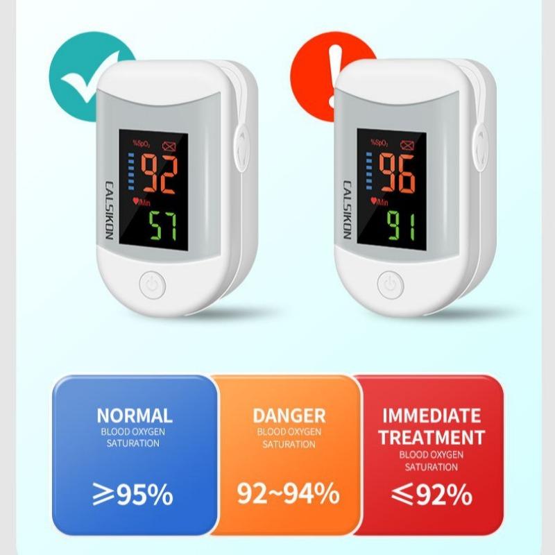 1PC English Version P08 Blood Oxygen FDA Instrument Home Fingertip Finger Clip Pulse Heart Rate Blood Pressure Saturation Portable Home