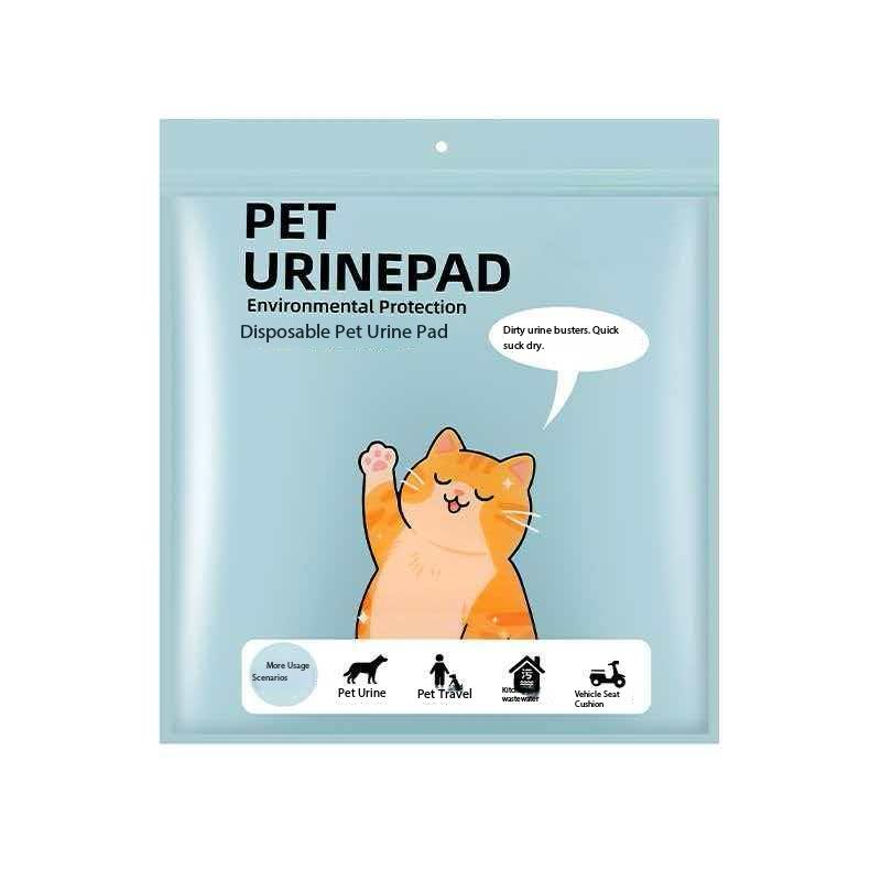 Pet No-Wash Disposable Deodorizing Hair-Removing Wet-Cleaning Bath Gloves No-Rinse Formula for Cats Dogs-6-Piece Pet Supplies
