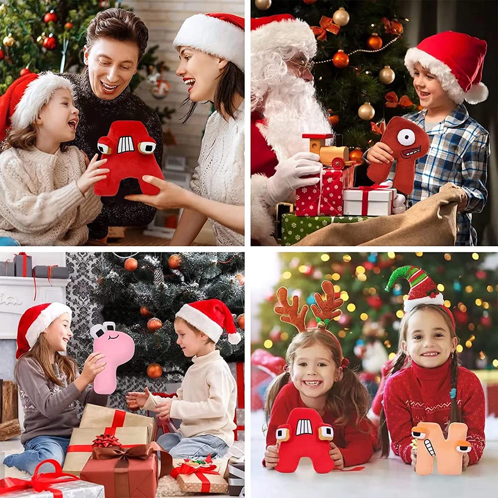 Limspace Alphabet Lore Plush Toy, A-Z Letters, Alphabet Lore Plush Doll, Soft Alphabet Lore Educational Letter Toy, Plush Toy, Fan Gift, Educational