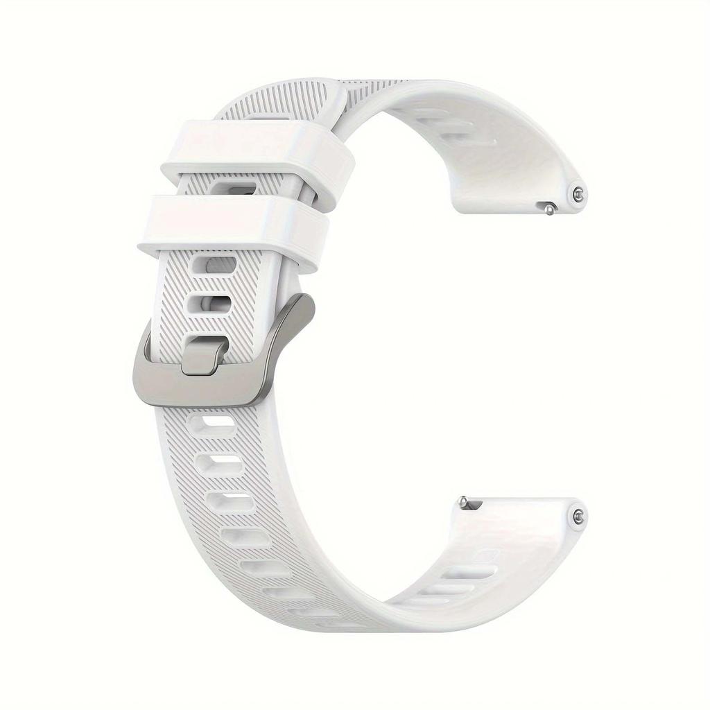 20mm Silicone Strap for Garmin Forerunner 55 158 245 645 Smart Watch Band for Garmin Vivoactive 5 Venu 2 Plus