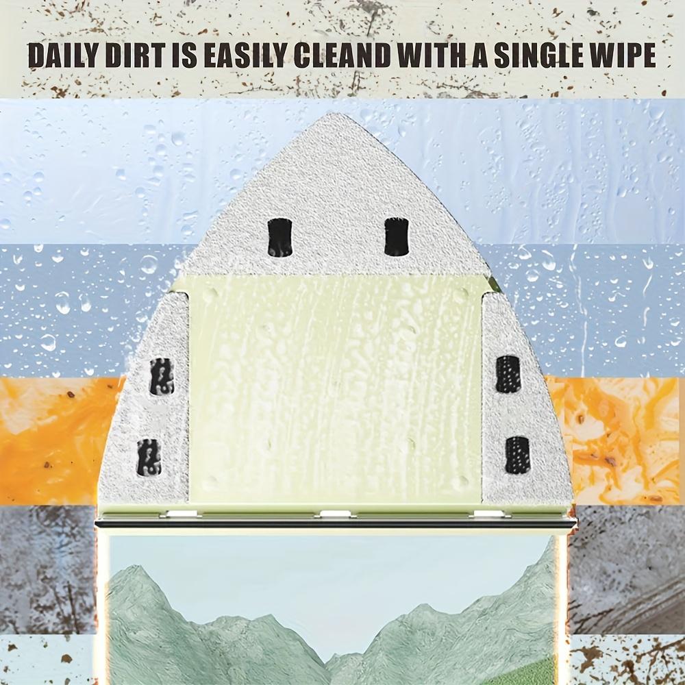 1 Upgraded Magnetic Double-Sided Window Cleaner Made of ABS Material, Reusable And Adjustable,Suitable for Glass Thickness of 3-30Mm