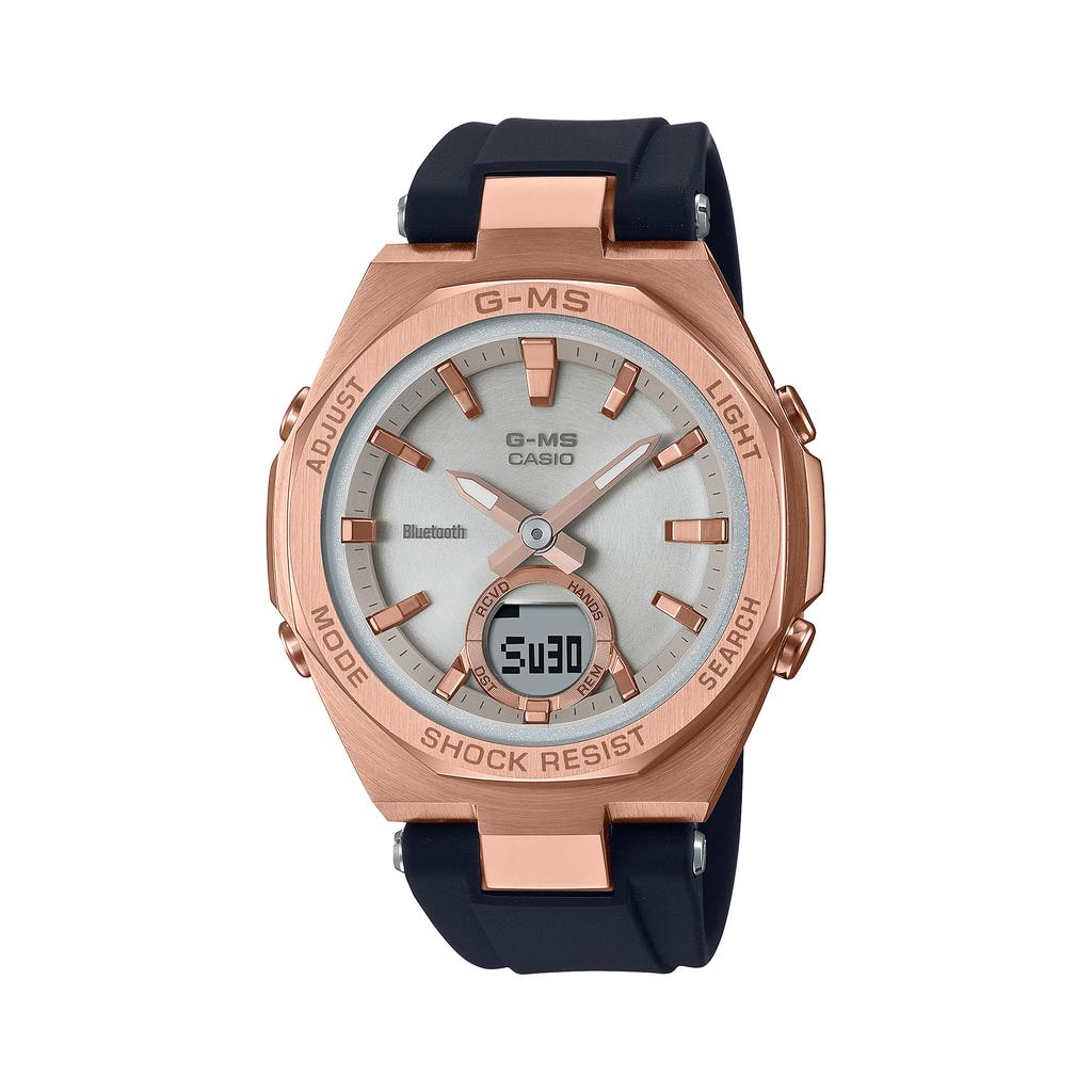 Casio Men's Stainless Steel 100M Water Resistant Shock Resistant Quartz Watch MSG-B100G-1A
