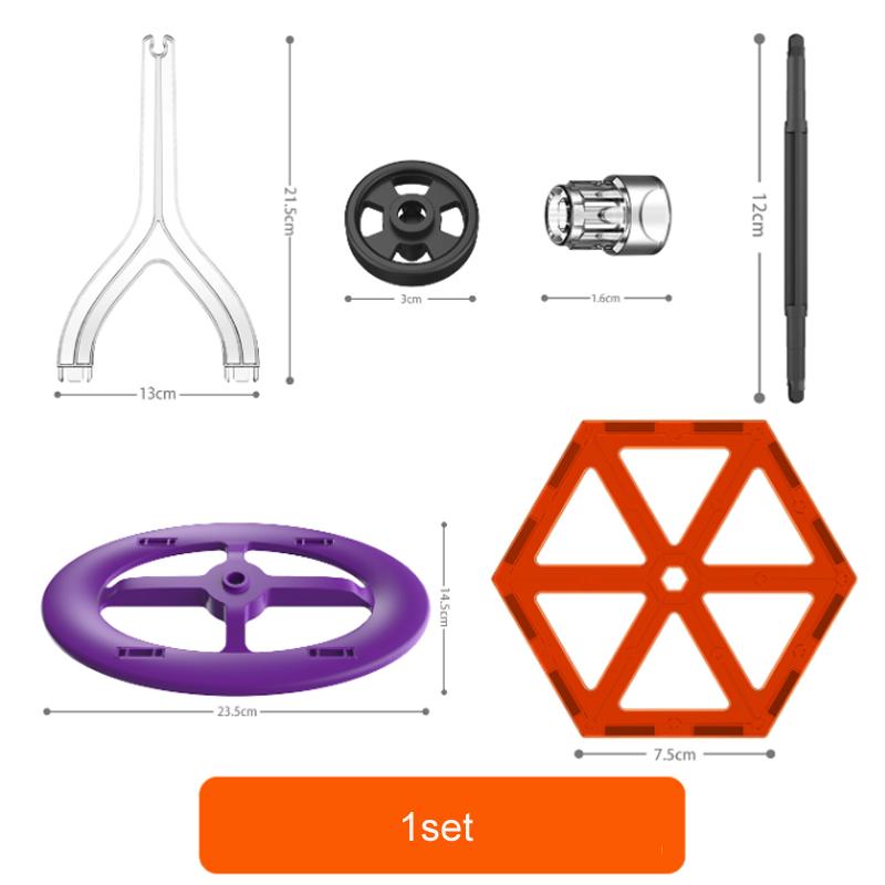 Magnetische Fliesen Kleinkindspielzeug Magnetische Bausteine für Kinder STEM Lernspielzeug für Mädchen & Jungen Weihnachtsgeschenk
